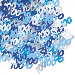 Scatter Confetti 100 Blue Mix
