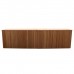 Half Oval Wooden Bar