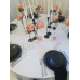 Tapered Candle Holders Black - set of 3