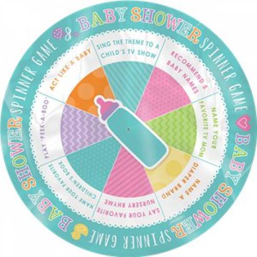 Baby Shower Game - Spin the Baby Bottle