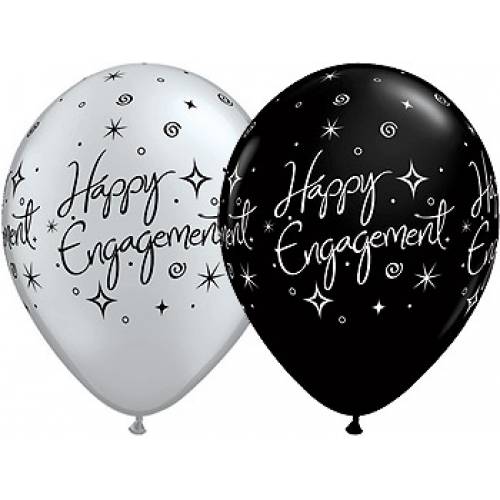 Balloon Single Happy Engagement Stars
