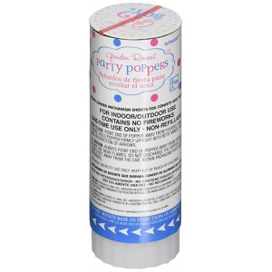 Gender Reveal Confetti Poppers - Boy or Girl