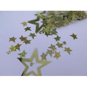 Scatter Confetti Star Large Gold