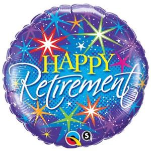 Foil Balloon 18" Happy Retirement