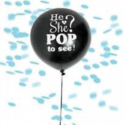 He or She Reveal Balloon - Boy