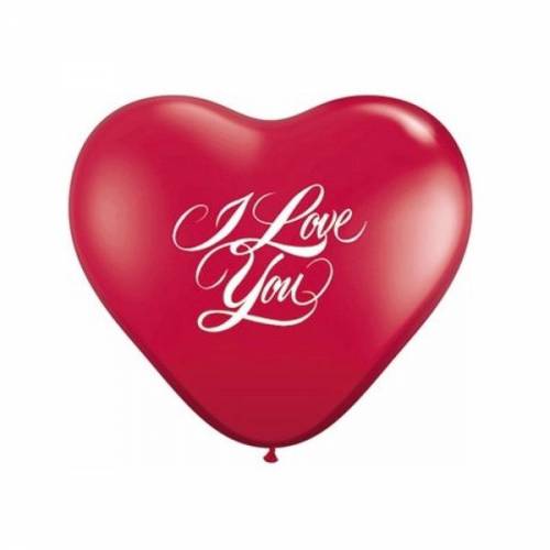 Balloon Single Heart Shape - I Love You