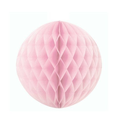 Honeycomb Ball Pale Pink 20cm