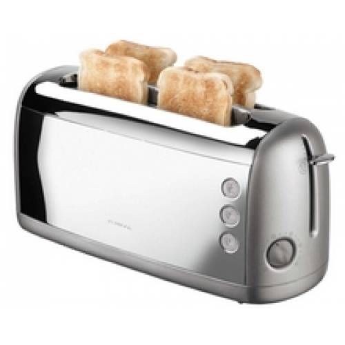 Toaster 4 Slice, Stainless Steel