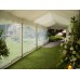 Entrance Marquee 4m x 4m - Silk Lined