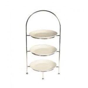 Cake Stand & Plates 3 Tier
