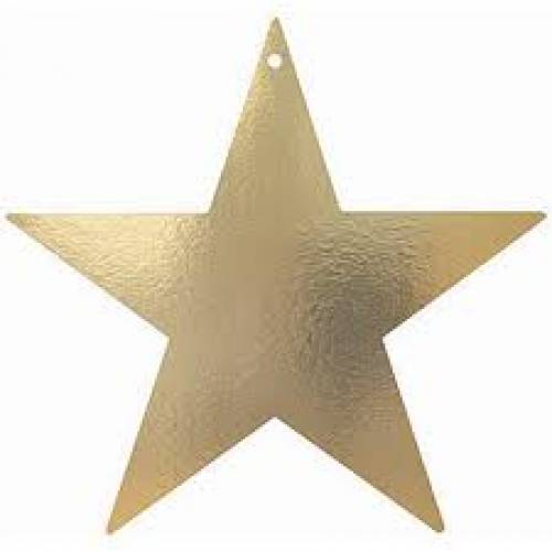 Awards Night Gold Foil Star