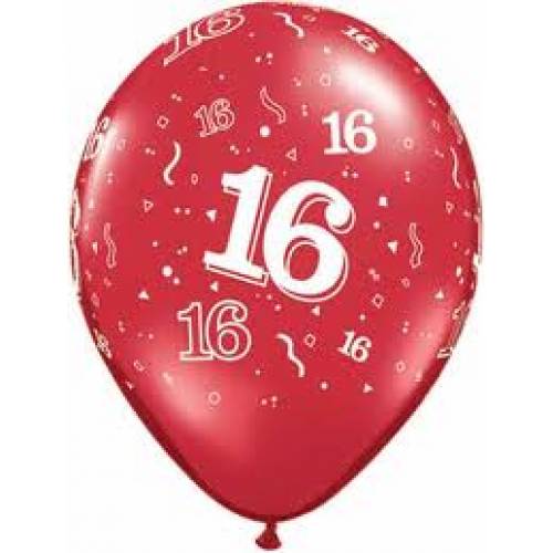 Balloons 16th Birthday Balloon