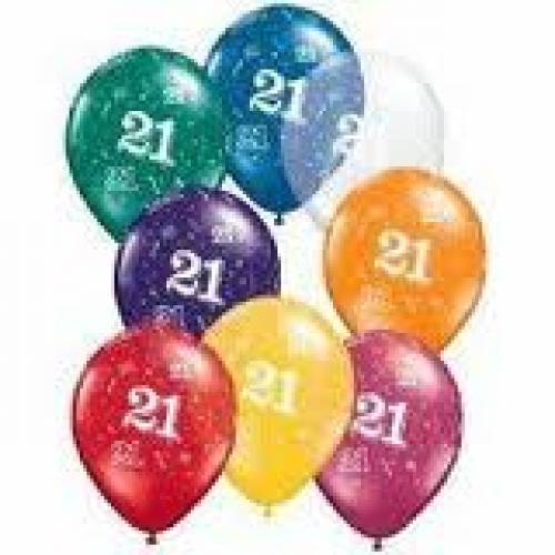 Balloons 21st Birthday Balloon