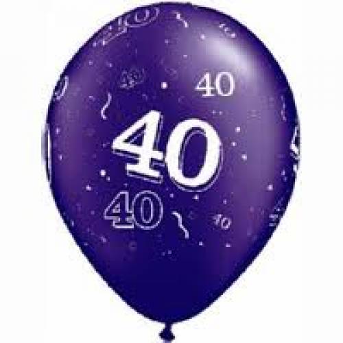 Balloons 40th Birthday Balloon
