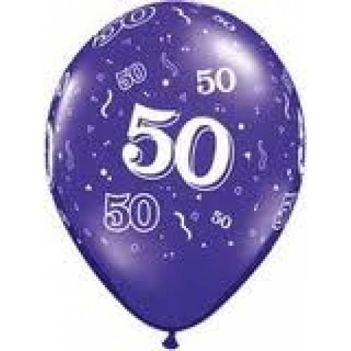 Balloons 50th Birthday Balloon