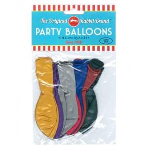 Party Balloons Metallic Assorted