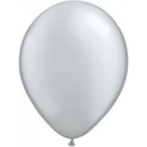 Balloons Metallic Silver Balloons 