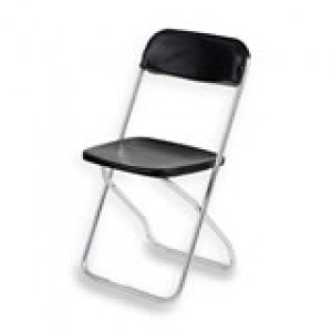 Chair Hire, Folding Black