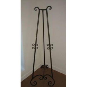 Easel - Wrought Iron 1.4m