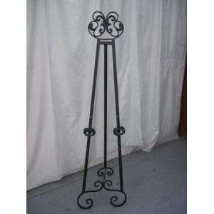 Easel - Wrought Iron 1.7m