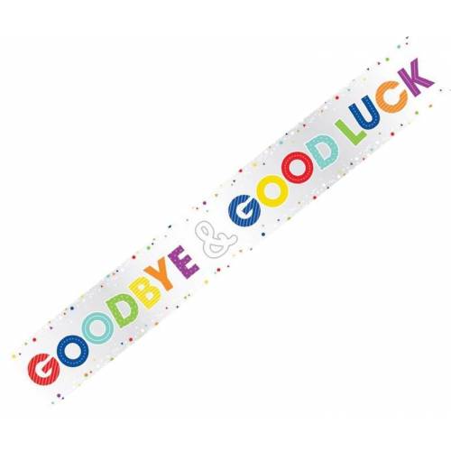 Banner Goodbye - Good Luck