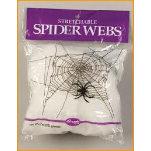 HALLOWEEN SPIDER WEB 1 SPIDER
