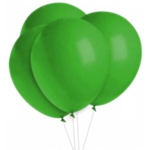 Party Balloons Green