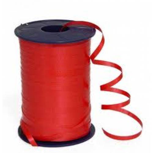 Red Curling Balloon Ribbon