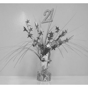 Spangle Table Centrepiece - 21st