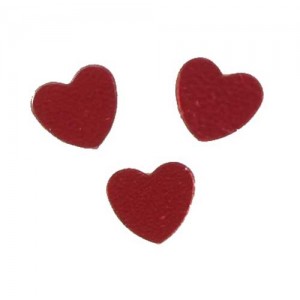 Scatter Confetti Heart Large Red