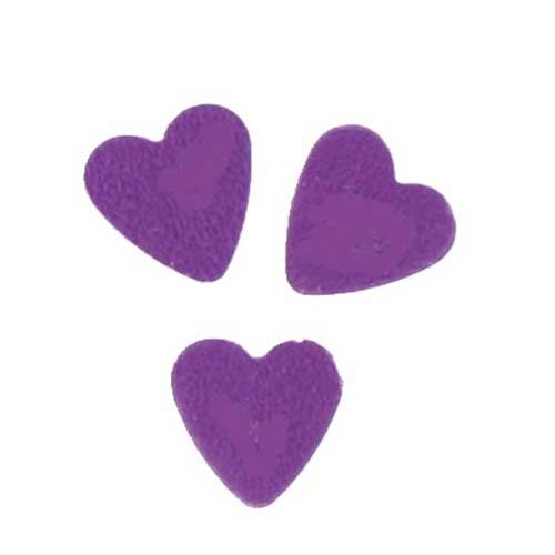 Scatter Confetti Heart Small Purple