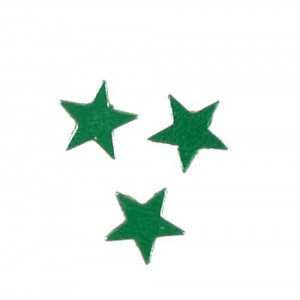 Scatter Confetti Star Small Emerald Green