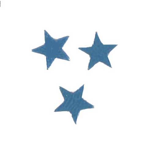 Scatter Confetti Star Small Sky Blue