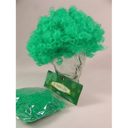 St Patricks Day Green Wig