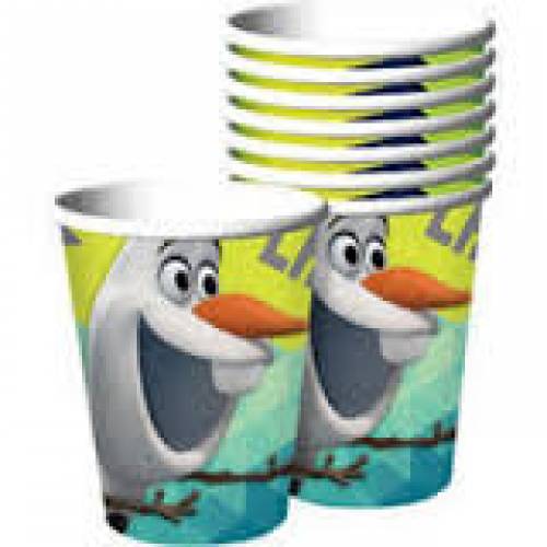 Frozen Olaf Cups 8PK