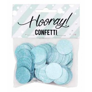 Scatter Confetti Blue Circles Large