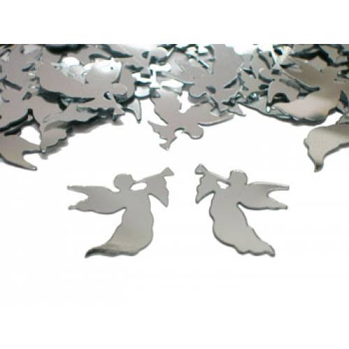 Scatter Confetti Angels Silver