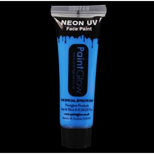 UV Face & Body Paint 13ml - Neon Blue
