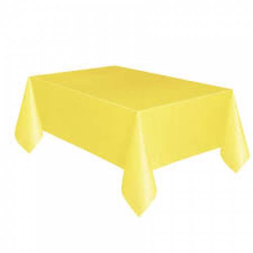 Table Cover Rectangle - Soft Yellow