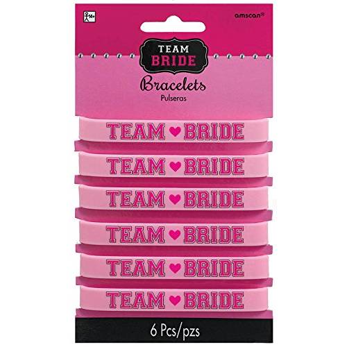 Team Bride Bracelets 6pk