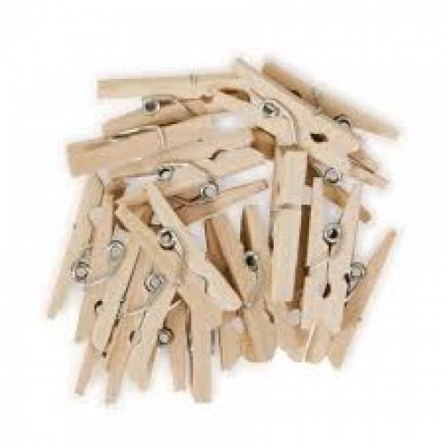 Small Wooden pegs - 30pk
