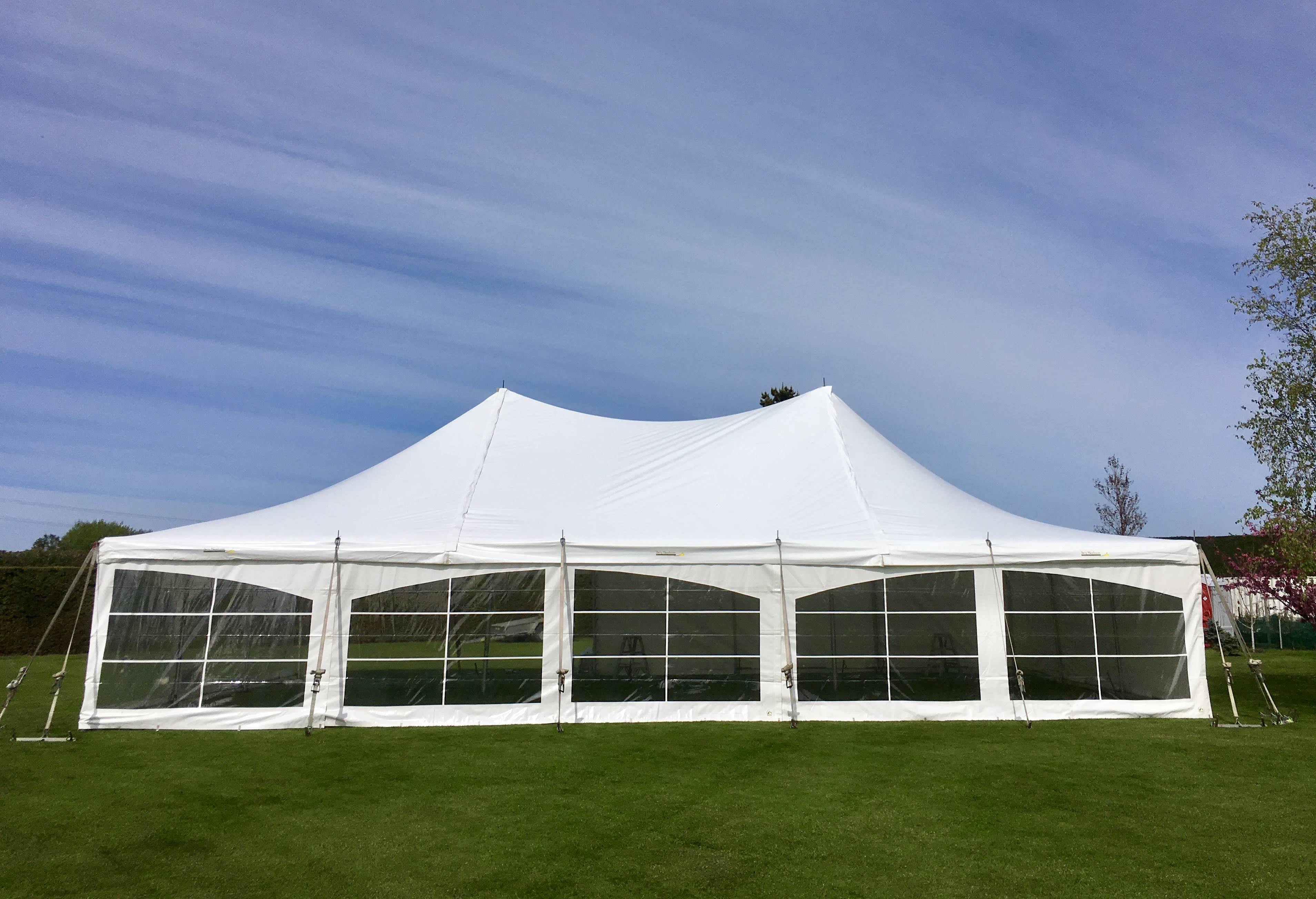 Marquees 9m Peg Pole Marquee Hire Christchurch