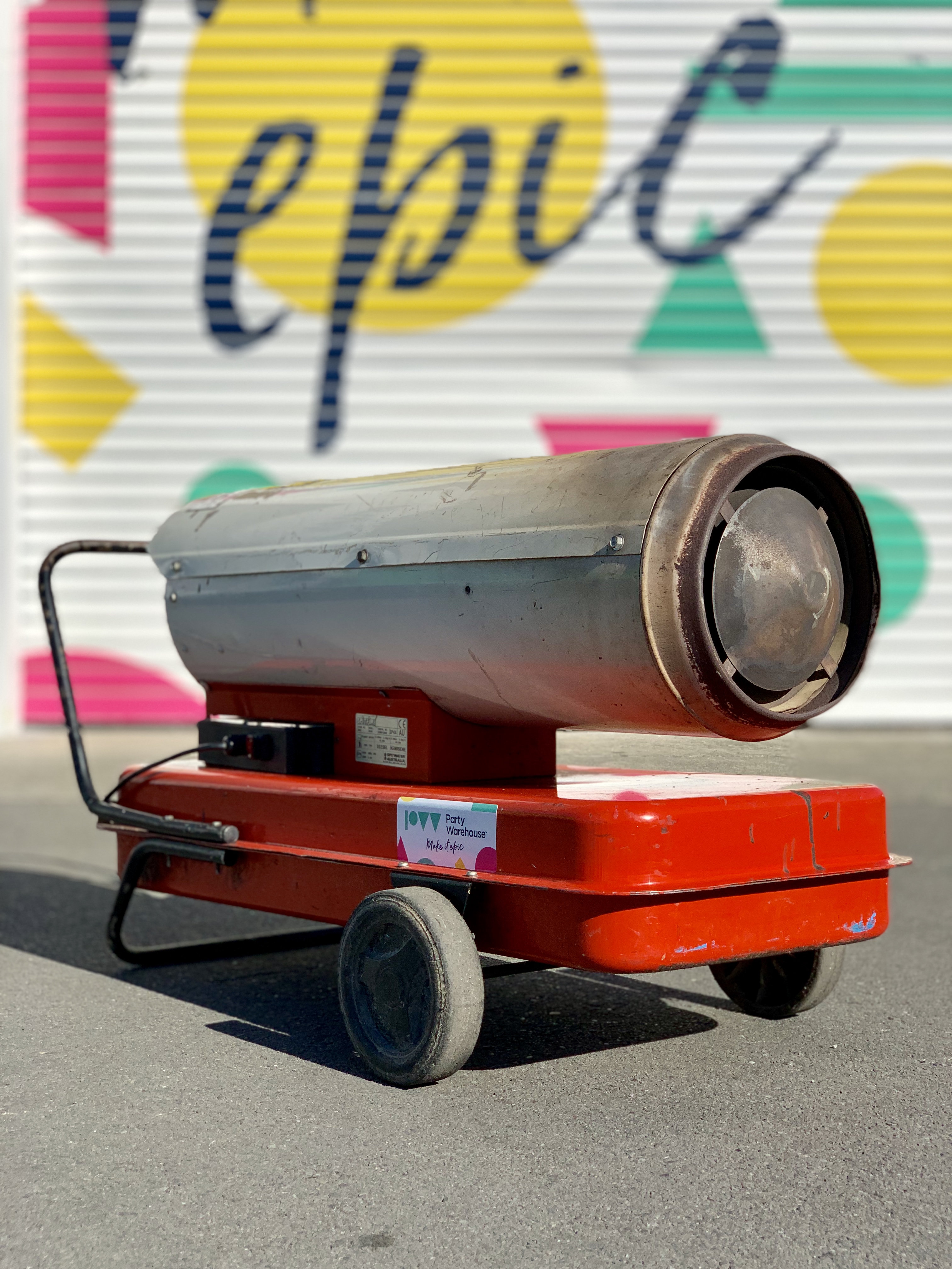 Diesel Heater Hire | Marquee and party hire Christchurch