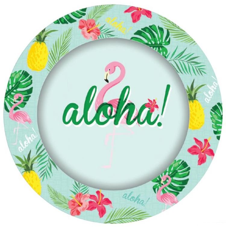 Hawaiian Luau Plates | Partyshop.co.nz