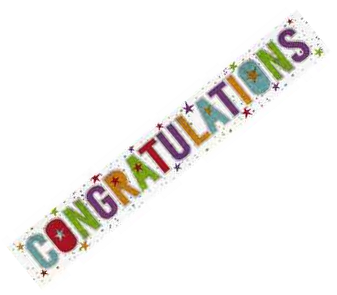 Banners Congratulations Banner Partyshop co nz